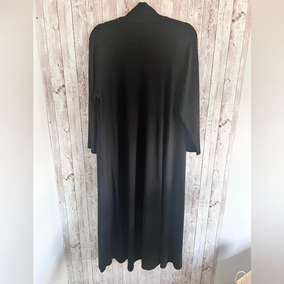 Eileen Fisher Stretchy Long Sleeve Dress Size XL - Picture 2 of 5